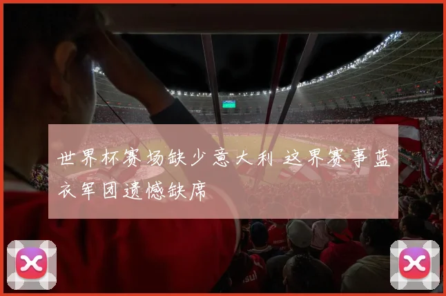 世界杯赛场缺少意大利 这界赛事蓝衣军团遗憾缺席
