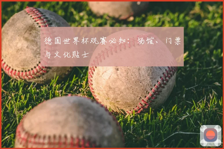 德国世界杯观赛必知:场馆、门票与文化贴士