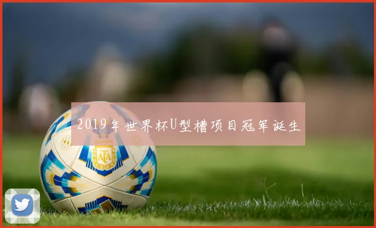 2019年世界杯U型槽项目冠军诞生